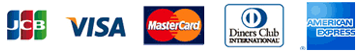 JCB VISA DINERS AMEX MASTER