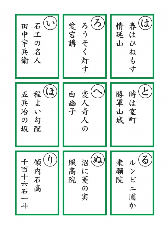 原画から製造 オリジナルかるたの出来るまで Part2